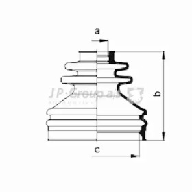 JP GROUP 1543701760 -